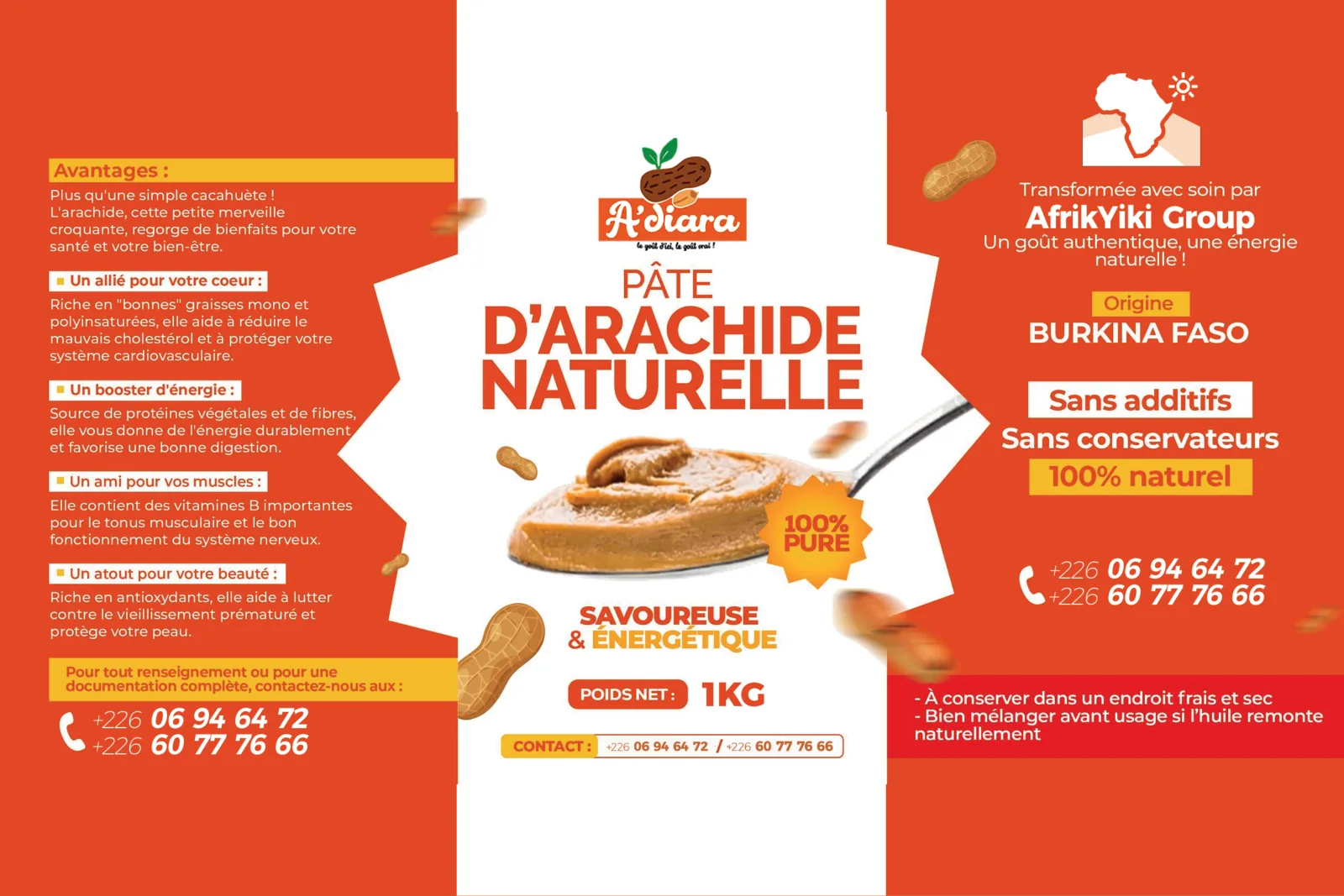A'diara — L'étiquette