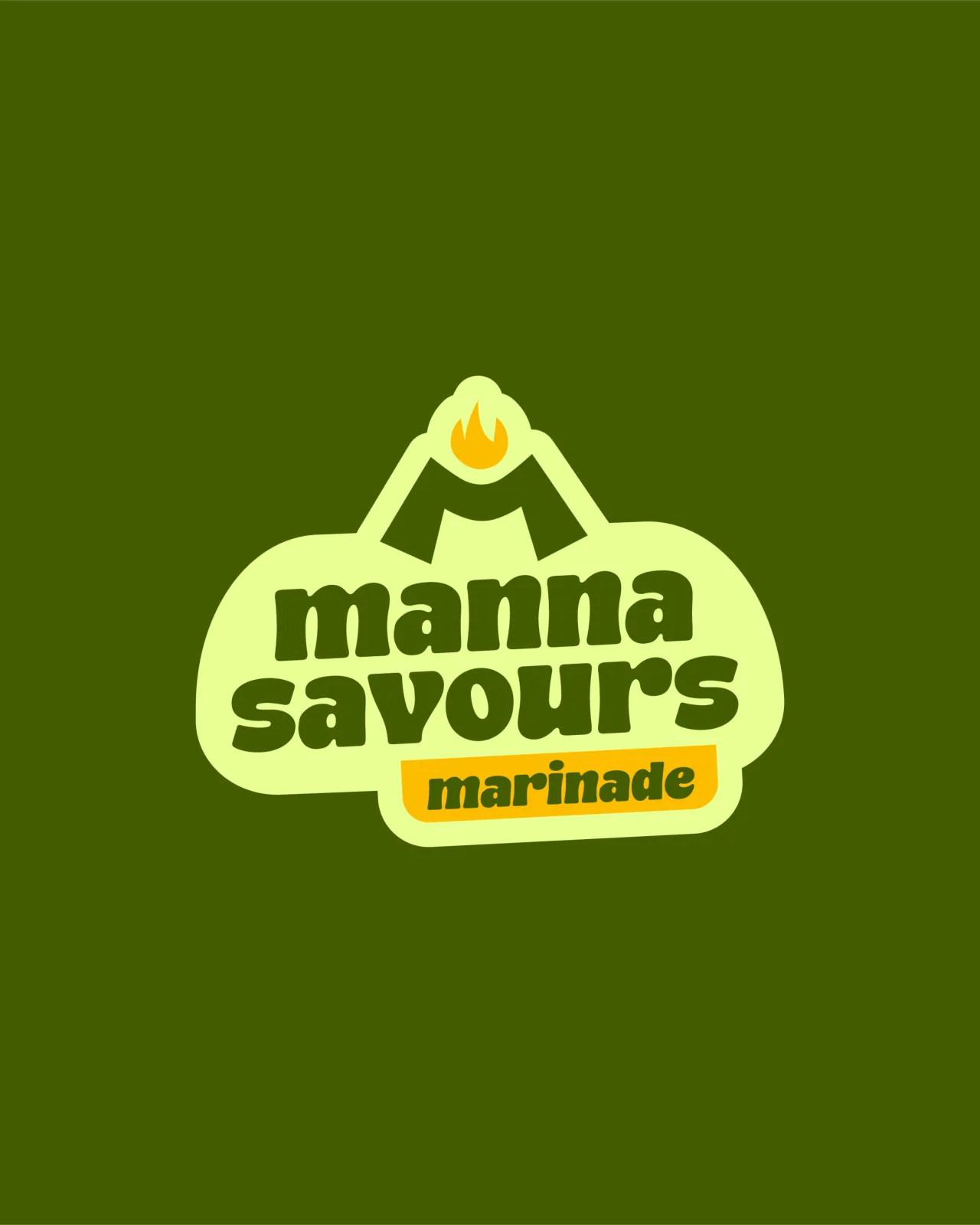 Manna Savours — Le logo